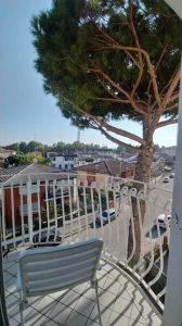 Terrazzo del soggiorno con vista panoramica