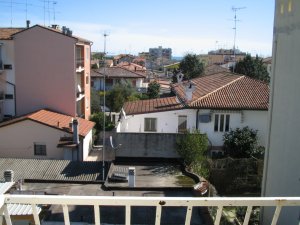 Vista dal balcone