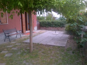 Giardino a disposizione