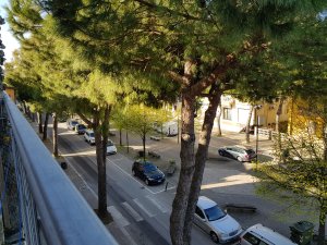 Vista dal balcone