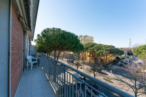 Vista dal balcone