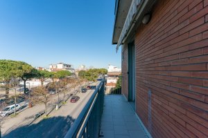 Vista dal balcone