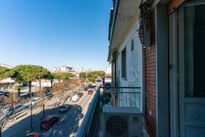 Vista dal balcone